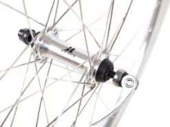6KU 8spd Road Wheelset (Screw On Freewheel) - Silver -Brick Lane Bikes Shop 0039865 6ku 8spd road wheelset screw on freewheel silver
