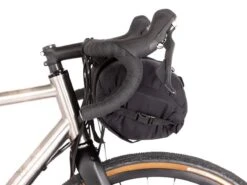 Restrap Handlebar Bag + Dry Bag + Food Pouch - Small - Black/Black -Brick Lane Bikes Shop 0040228 restrap handlebar bag dry bag food pouch small blackblack