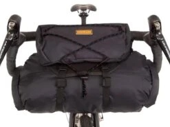 Restrap Handlebar Bag + Dry Bag + Food Pouch - Large - Black/Black