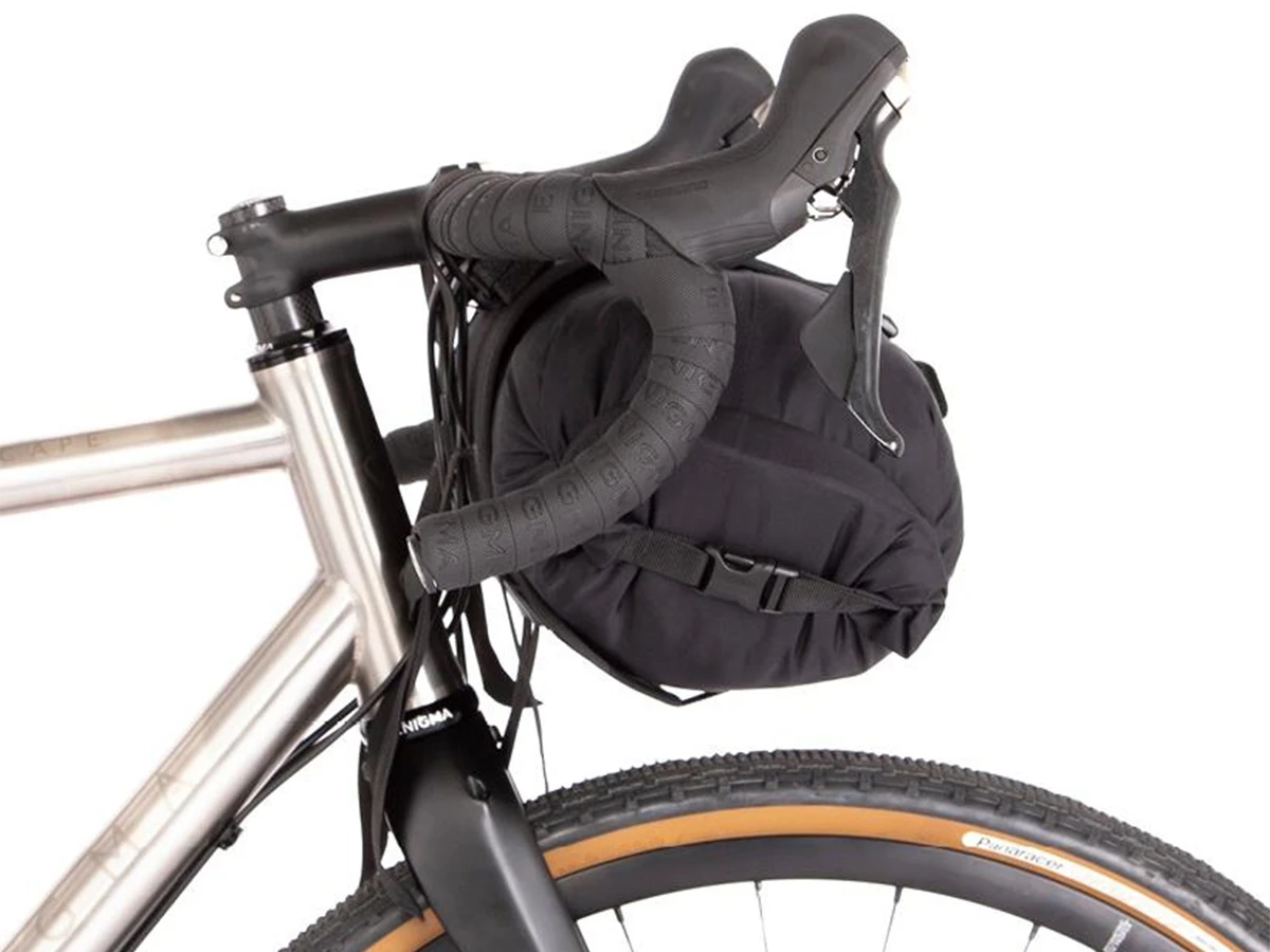 Restrap Handlebar Bag + Dry Bag + Food Pouch - Large - Black/Black 5 Restrap Handlebar Bag + Dry Bag + Food Pouch - Large - Black/Black - Image 3