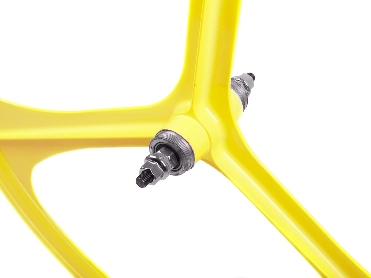 Teny 3 Spoke Rear Wheel - Yellow 3 Teny 3 Spoke Rear Wheel - Yellow