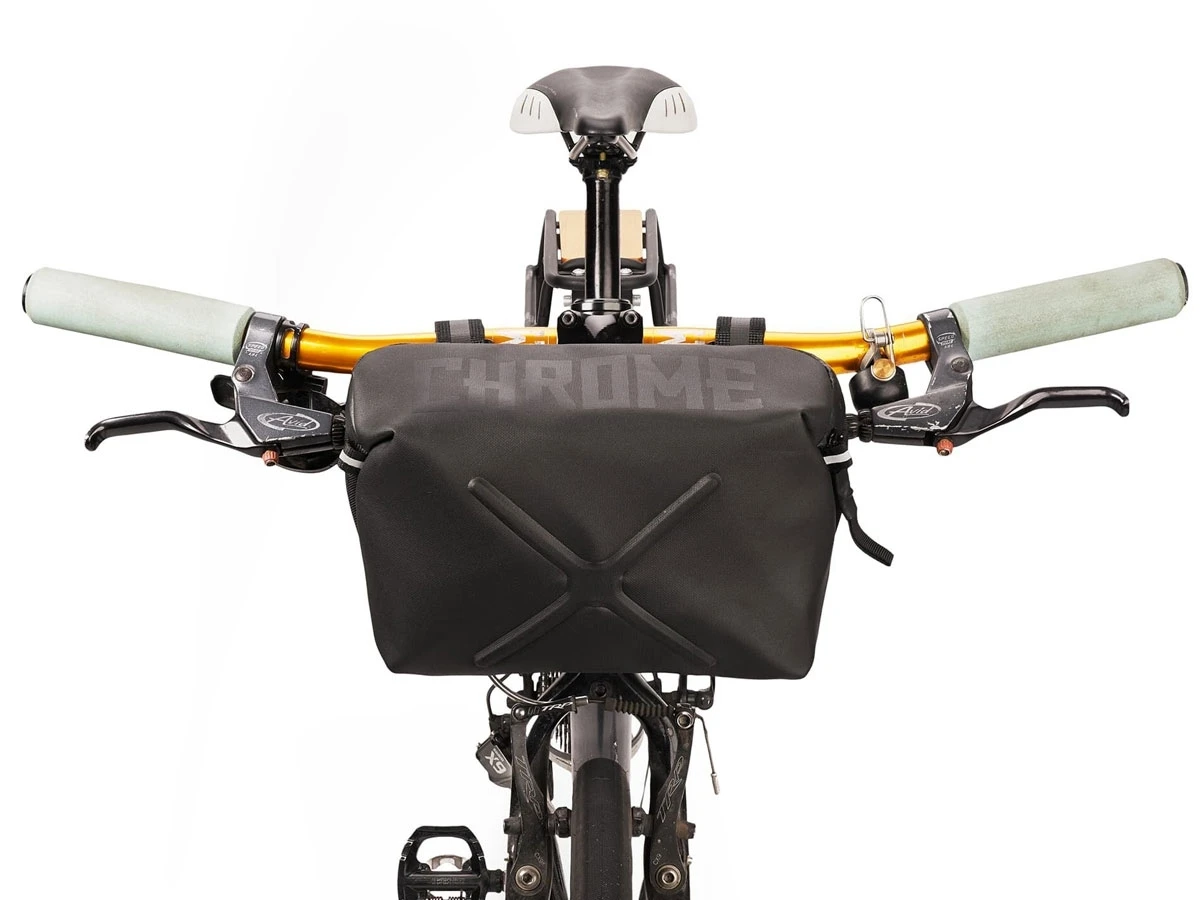 Chrome Helix Handlebar Bag 4 Chrome Helix Handlebar Bag - Image 2