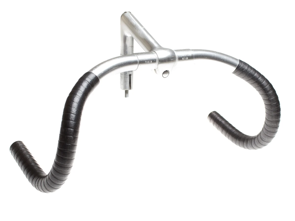 Cinelli Pista Handlebars/Stem Combo - Silver 5 Cinelli Pista Handlebars/Stem Combo - Silver - Image 3