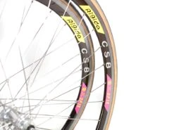 Rigida DP18 X Mavic Road Wheelset - Brown