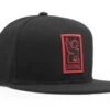 Chrome Baseball Cap - Black/Red -Brick Lane Bikes Shop 0042570 chrome baseball cap blackred