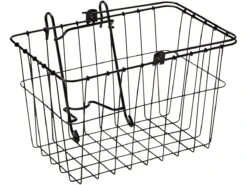 Wald 133 Quick Release Basket - Black -Brick Lane Bikes Shop 0042657 wald 133 quick release basket black