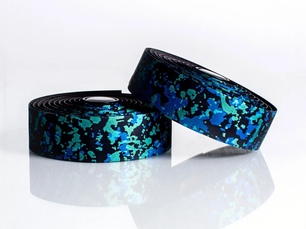 BLB Supreme Pro Grip Bar Tape - Emo Camo Green 4 BLB Supreme Pro Grip Bar Tape - Emo Camo Green - Image 2