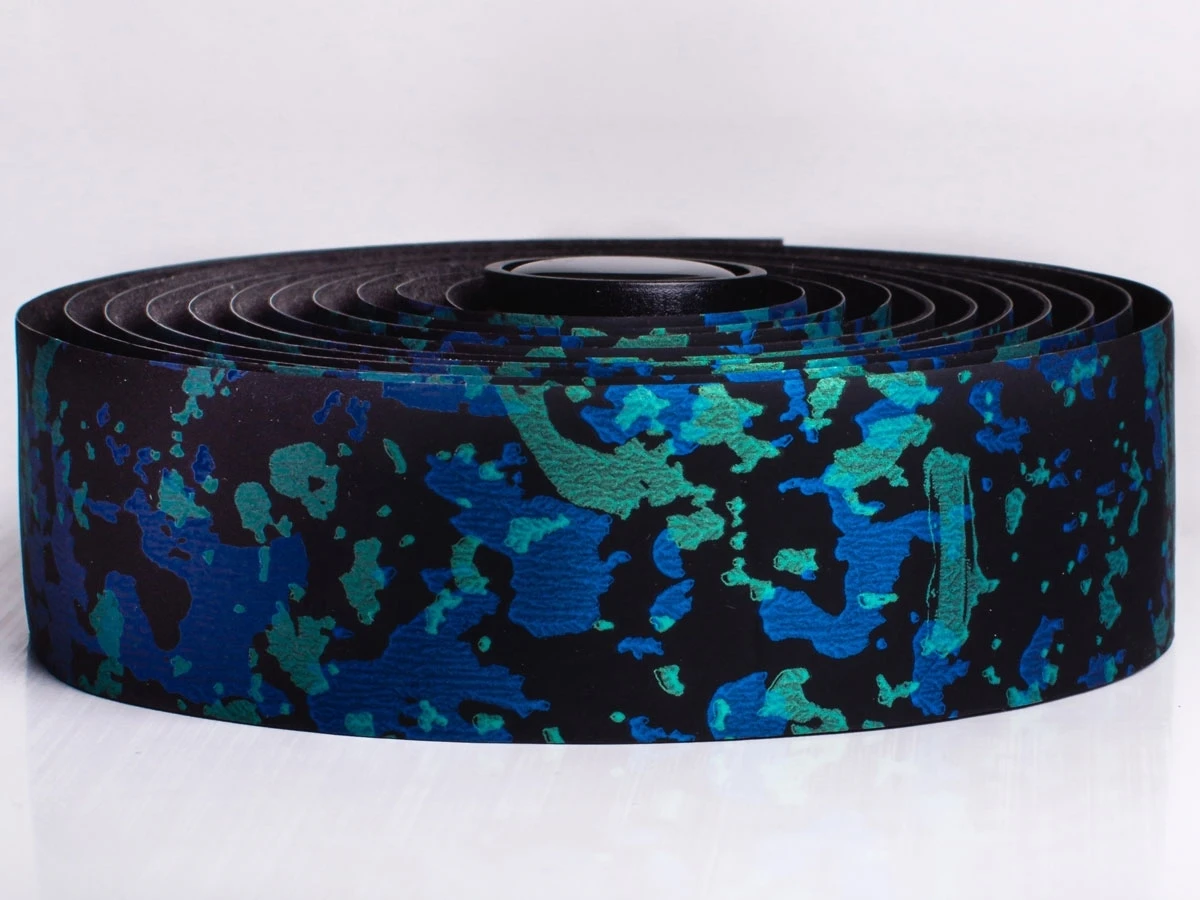 BLB Supreme Pro Grip Bar Tape - Emo Camo Green 5 BLB Supreme Pro Grip Bar Tape - Emo Camo Green - Image 3