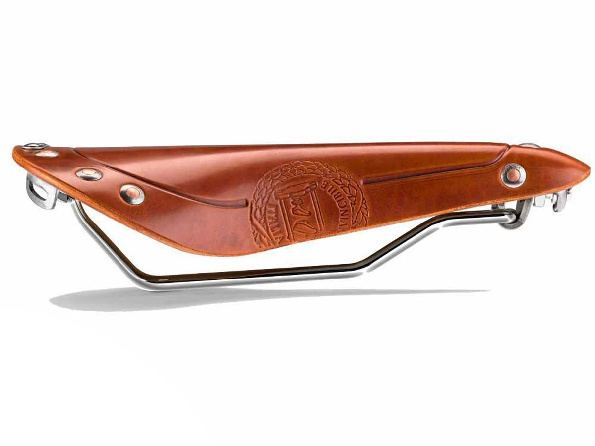Selle Italia Storica Leather Saddle - Honey Brown 4 Selle Italia Storica Leather Saddle - Honey Brown - Image 2