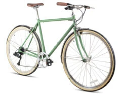 6KU Odyssey 8spd City Bike - Silverlake Green 10 6KU Odyssey 8spd City Bike - Silverlake Green -Brick Lane Bikes Shop 0043866 6ku odyssey 8spd city bike silverlake green