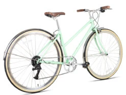 6KU Odessa 8spd City Bike - Elysian Green -Brick Lane Bikes Shop 0043874 6ku odessa 8spd city bike elysian green