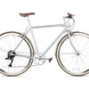 6KU Odyssey 8spd City Bike - Brandford Silver 2 6KU Odyssey 8spd City Bike - Brandford Silver -Brick Lane Bikes Shop 0043884 6ku odyssey 8spd city bike brandford silver