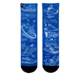 Pacific And Co - Blueprint Socks