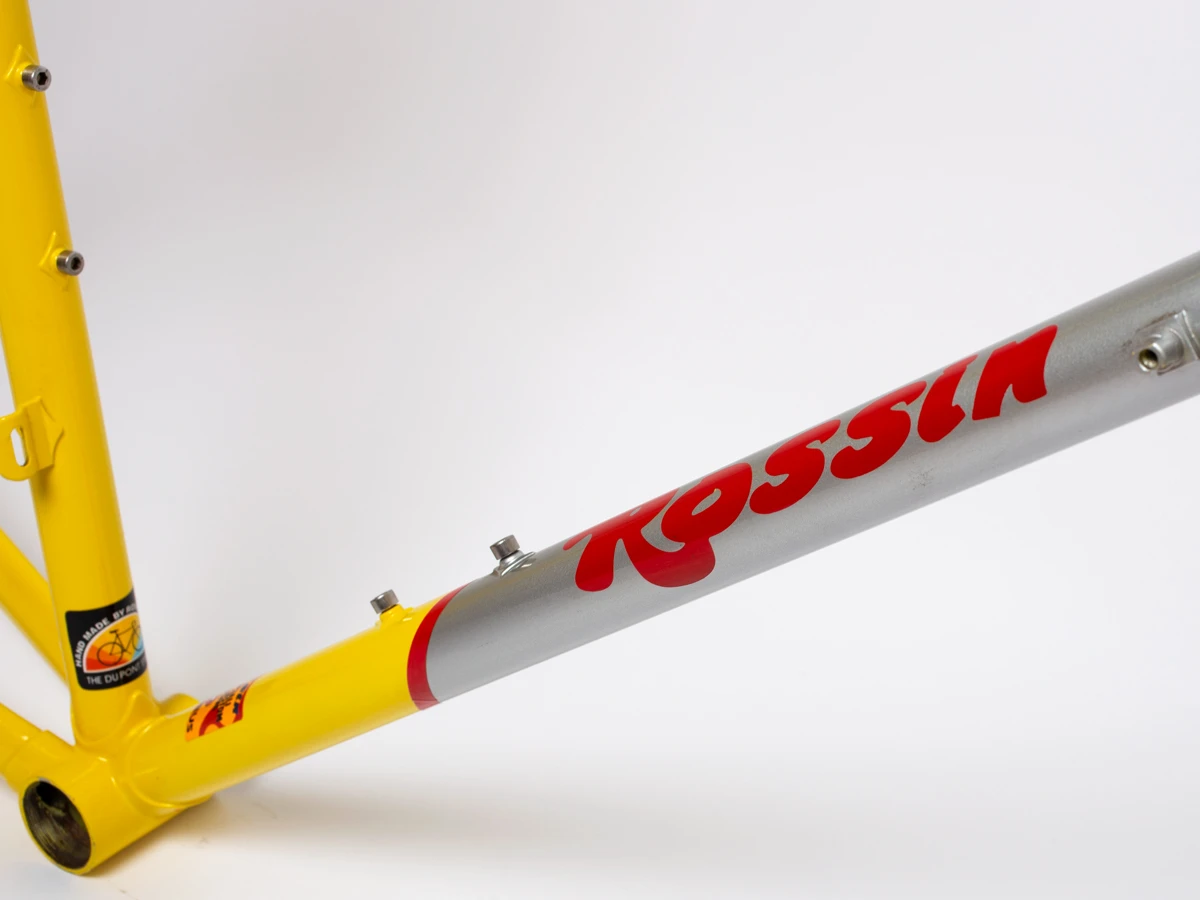 Yellow Rossin Performance Frameset - 56cm 6 Yellow Rossin Performance Frameset - 56cm - Image 4