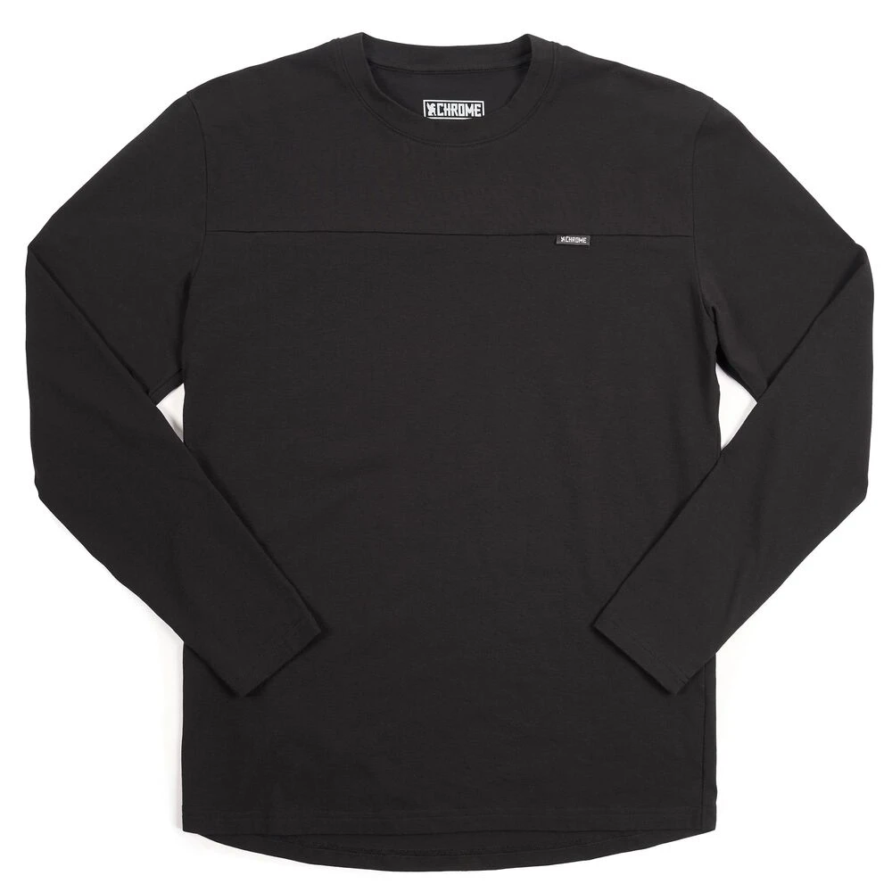 Chrome Holman Long Sleeve Tee - Black 4 Chrome Holman Long Sleeve Tee - Black - Image 2