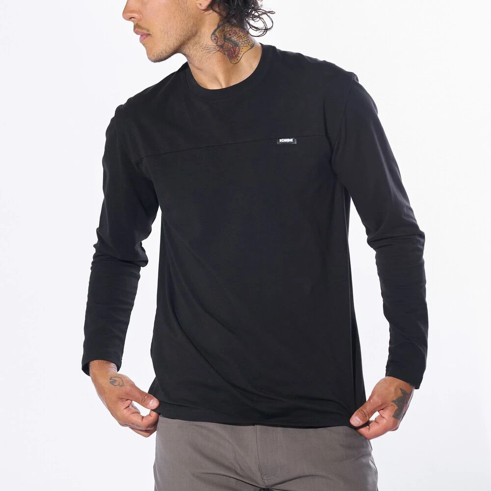 Chrome Holman Long Sleeve Tee - Black 6 Chrome Holman Long Sleeve Tee - Black - Image 4