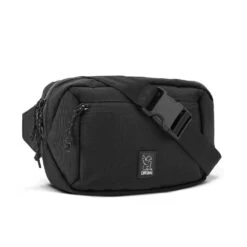 Chrome Ziptop Waistpack - Black