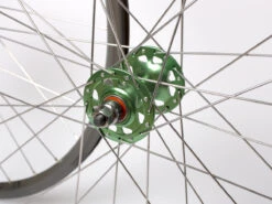 Custom Built Track Wheelset - H+Son/BLB Hub-Green 32H MSW -Brick Lane Bikes Shop 0046176 custom built track wheelset hsonblb hub green 32h msw