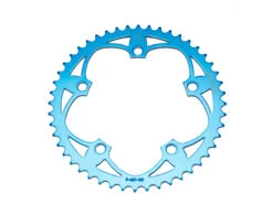 BLB CR Pista Vera - 48T Chainring - Blue -Brick Lane Bikes Shop 0046341 blb cr pista vera 48t chainring blue