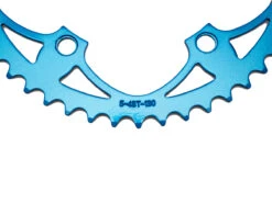 BLB CR Pista Vera - 48T Chainring - Blue -Brick Lane Bikes Shop 0046343 blb cr pista vera 48t chainring blue