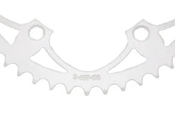 BLB CR Pista Vera - 48T Chainring - White -Brick Lane Bikes Shop 0046346 blb cr pista vera 48t chainring white