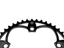 BLB CR Pista Vera - 46T Chainring -Black -Brick Lane Bikes Shop 0046352 blb cr pista vera 46t chainring black