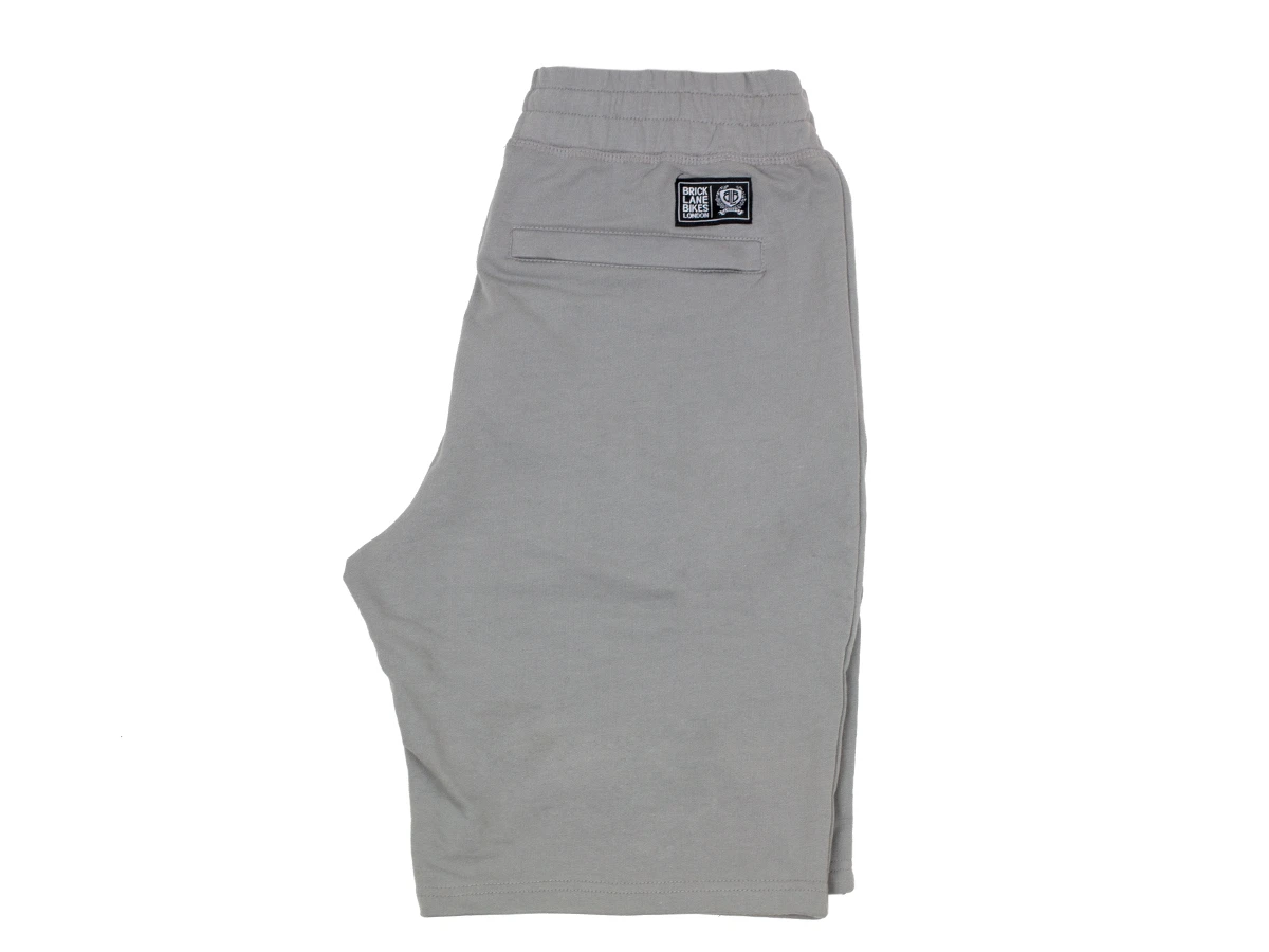 BLB Badge Sweat Shorts - Grey 7 BLB Badge Sweat Shorts - Grey - Image 5