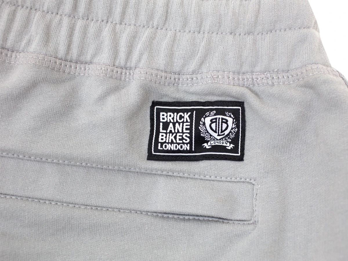 BLB Badge Sweat Shorts - Grey 3 BLB Badge Sweat Shorts - Grey