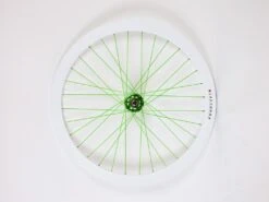 Velocity B43 / BLB Track Hub Green - Rear Wheel -Brick Lane Bikes Shop 0047192 velocity b43 blb track hub green rear wheel