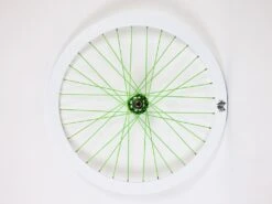 Velocity B43 / BLB Track Hub Green - Rear Wheel -Brick Lane Bikes Shop 0047193 velocity b43 blb track hub green rear wheel