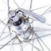 Campagnolo Front Wheel - Silver/Gunmetal Grey -Brick Lane Bikes Shop 0047575 campagnolo front wheel silvergunmetal grey