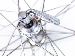 Campagnolo Front Wheel - Silver/Gunmetal Grey