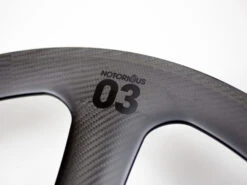 BLB Notorious 03 Full Carbon Front Wheel - Black